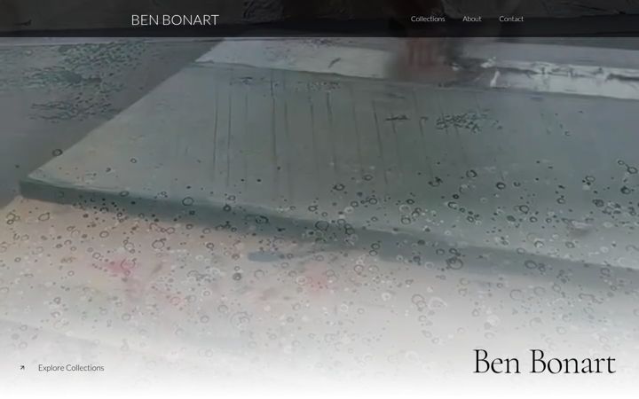 Screenshot of benbonart.com
