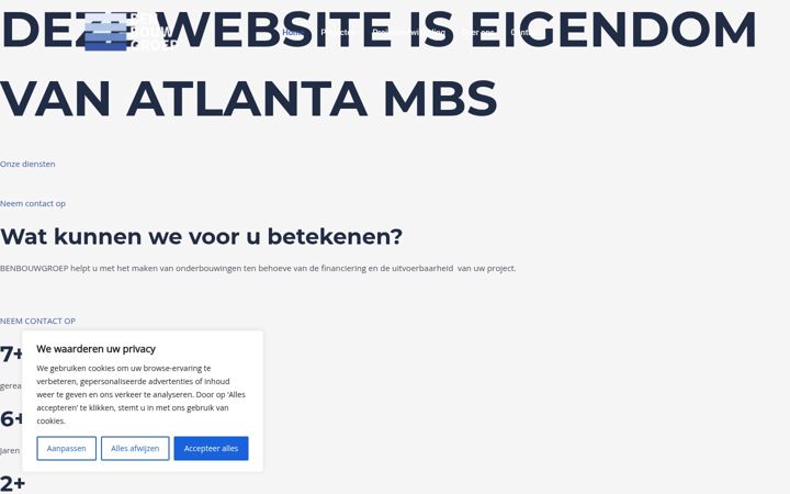 Zrzut ekranu benbouwgroep.nl