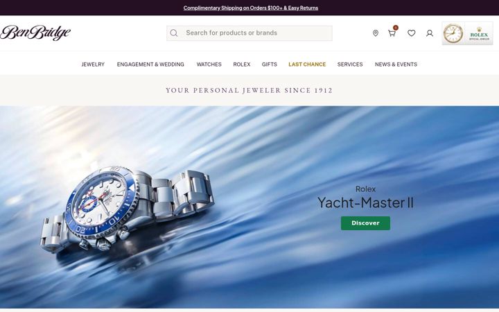 Screenshot di benbridge.com