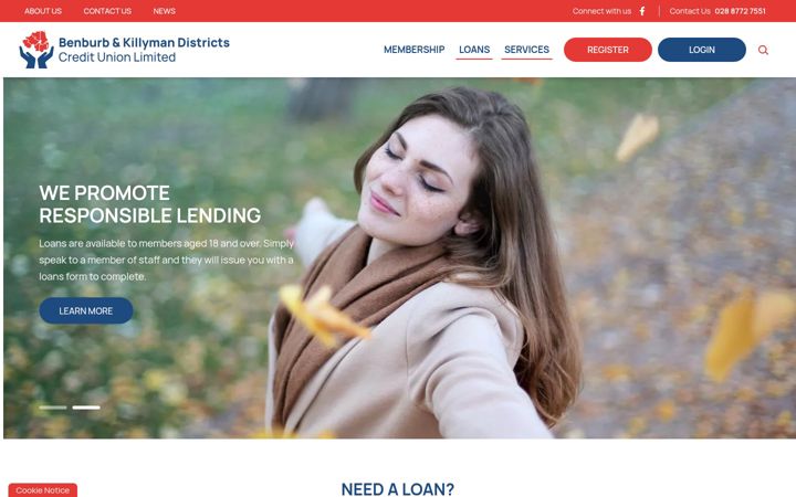 Képernyőkép: benburbcu.co.uk