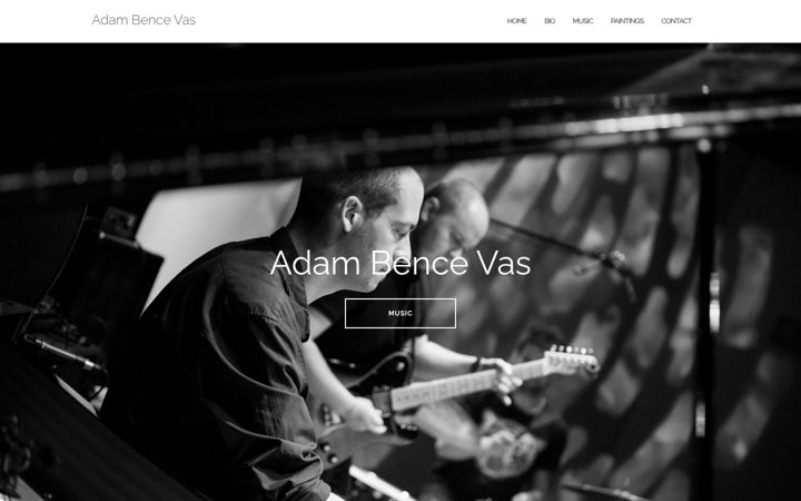 Screenshot of bencevas.com