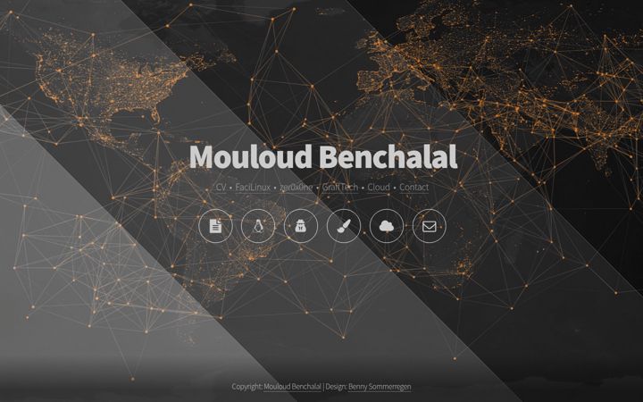 Screenshot of benchalal.fr