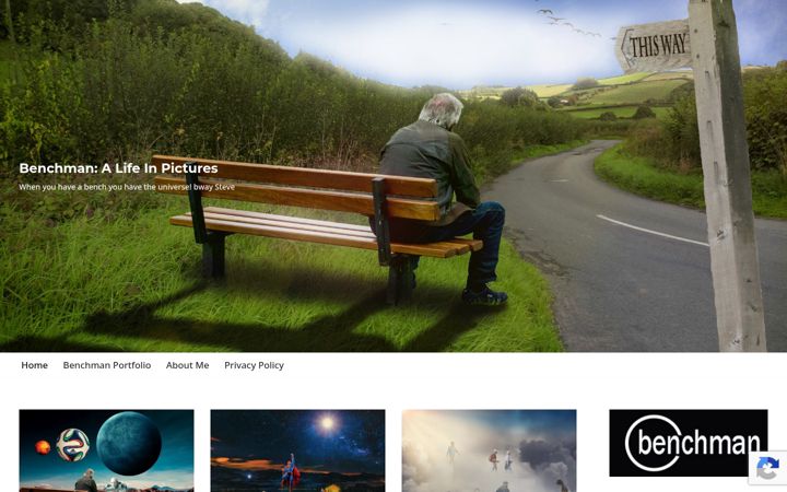 Screenshot stránky benchman.co.uk