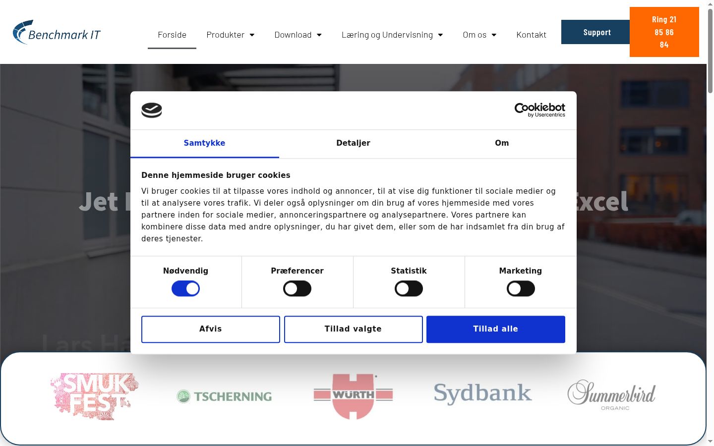 Snímek obrazovky baneru souhlasu zobrazeného před jakoukoli interakcí