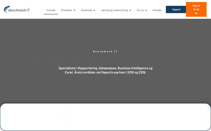 Screenshot of benchmarkit.dk