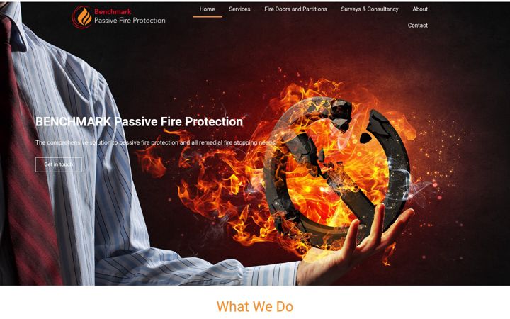 Screenshot of benchmarkpfp.com