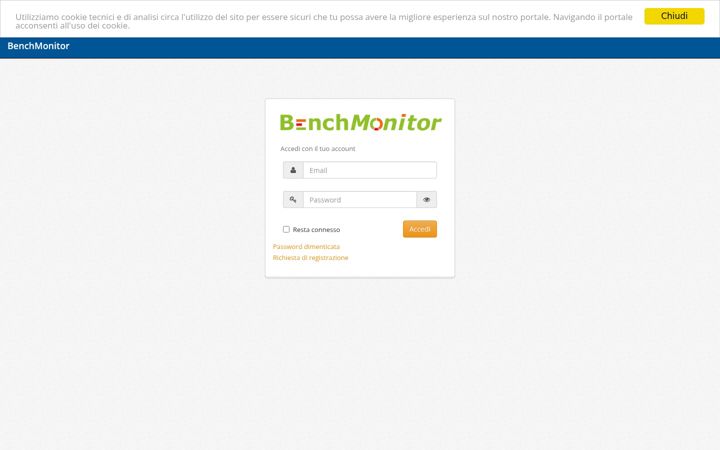 Screenshot of benchmonitor.it