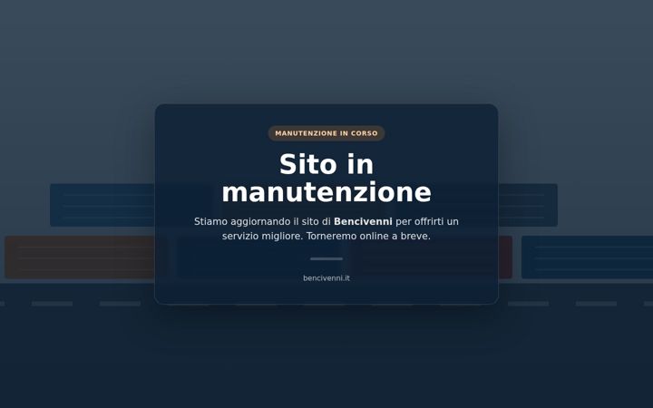 Screenshot of bencivenni.it