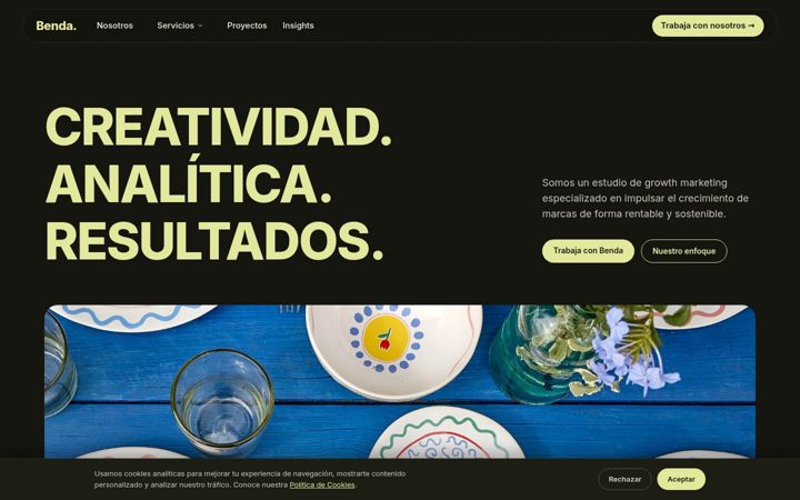 Screenshot of bendaconsulting.com