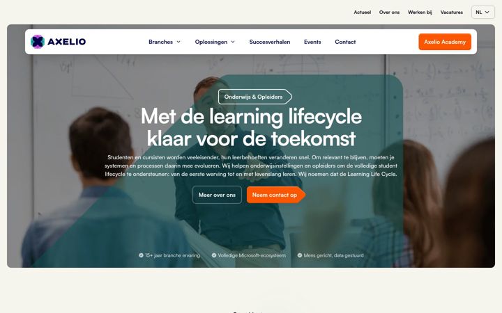 Screenshot of bendcrm.nl