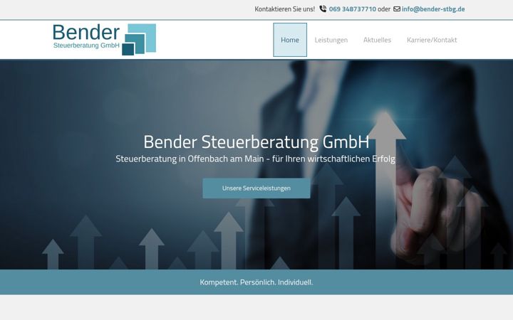 Screenshot of bender-stbg.de