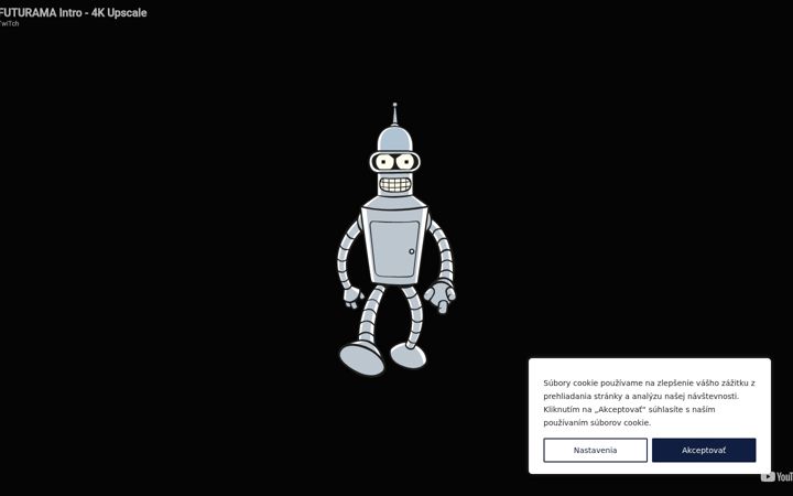 Screenshot of bender.sk