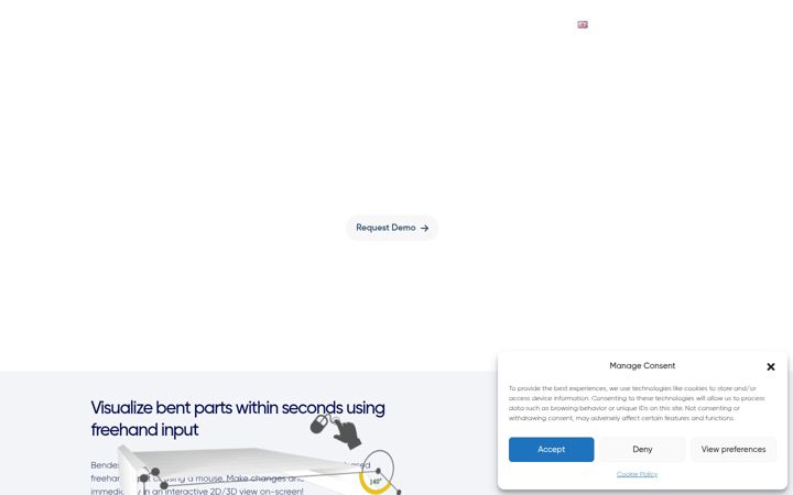 Screenshot of bendex.at