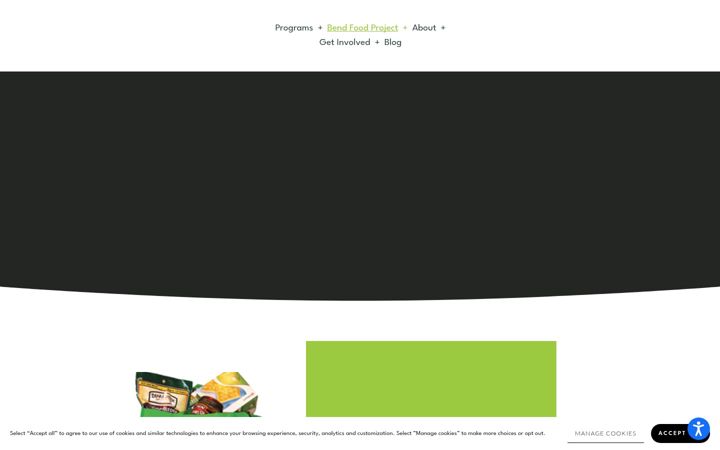 Screenshot of bendfoodproject.com