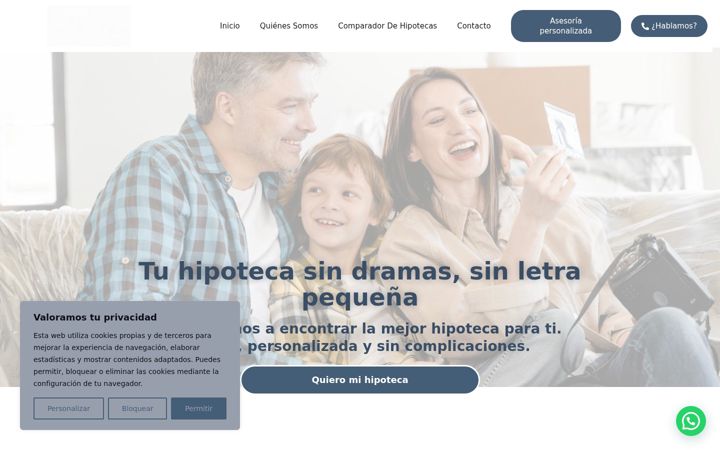 Screenshot of benditashipotecas.es