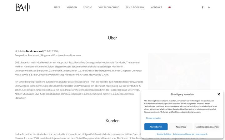 Screenshot of bendix-amonat.com