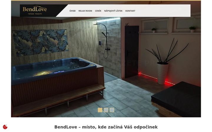Screenshot of bendlove.cz