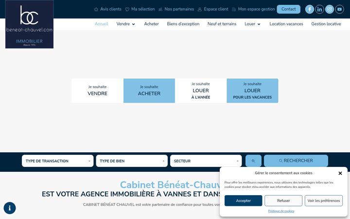 Screenshot von beneatchauvel.fr