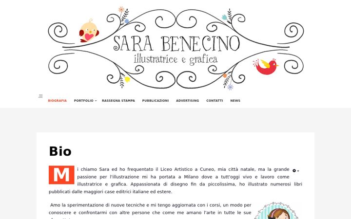 Screenshot of benecino.com
