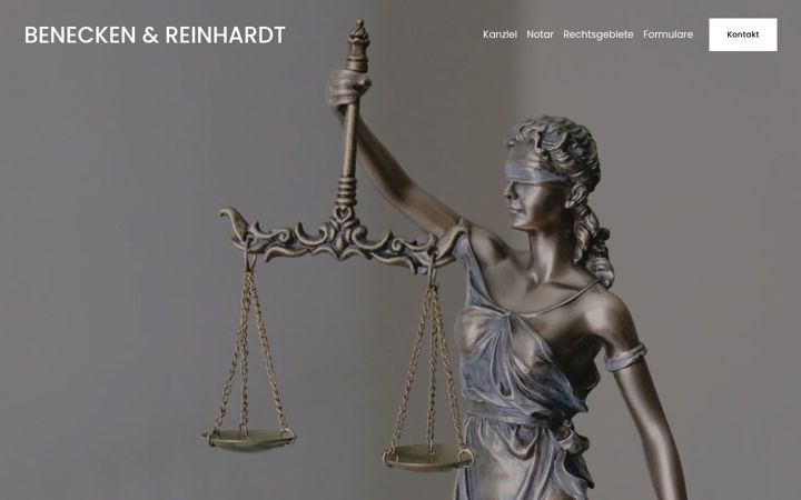 Screenshot of beneckenreinhardt.de