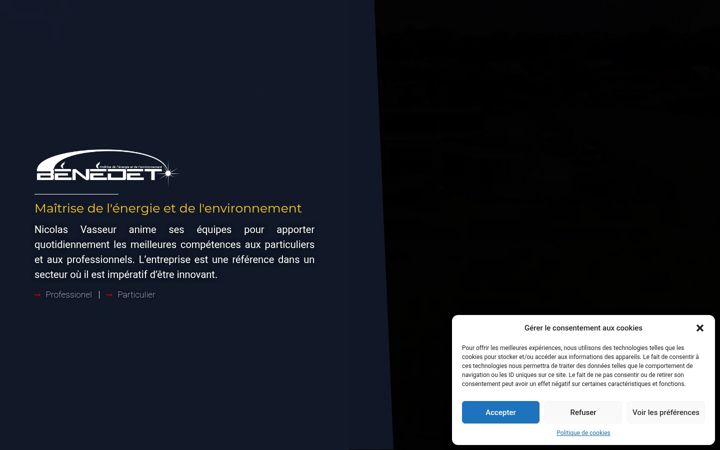 Screenshot von benedet.fr