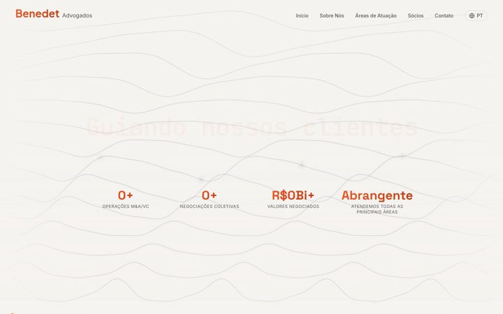Screenshot of benedet.law
