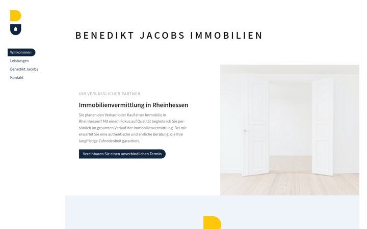 Screenshot of benedikt-jacobs-immobilien.de