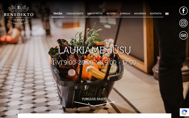 Screenshot of benediktoturgus.lt