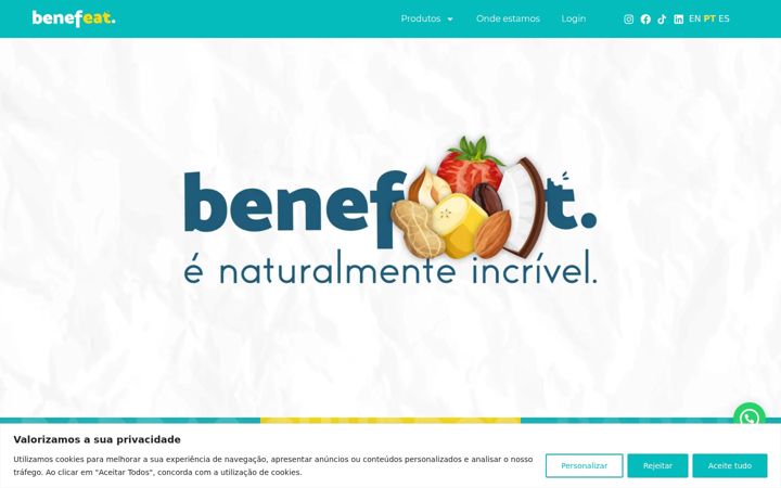 Screenshot of benefeat.pt