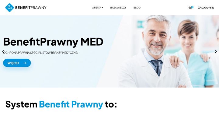 Screenshot of benefitprawny.pl