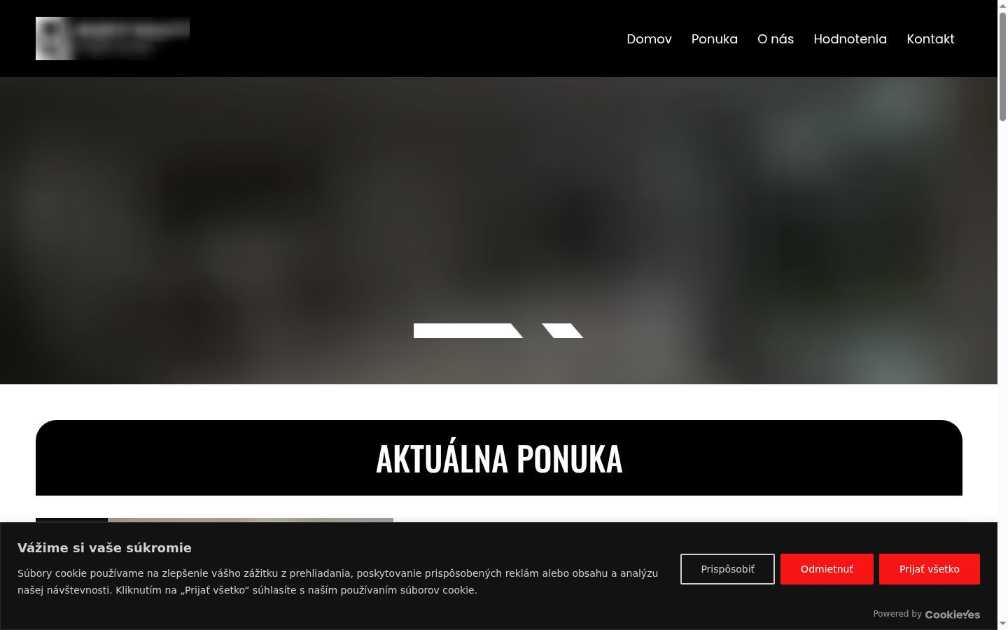 Screenshot tal-banner tal-kunsens muri qabel kwalunkwe interazzjoni