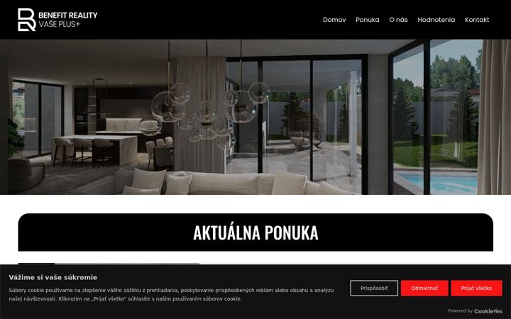 Screenshot of benefitreality.sk