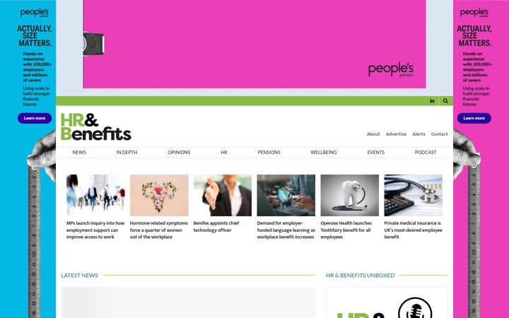 Screenshot of benefits-expert.com