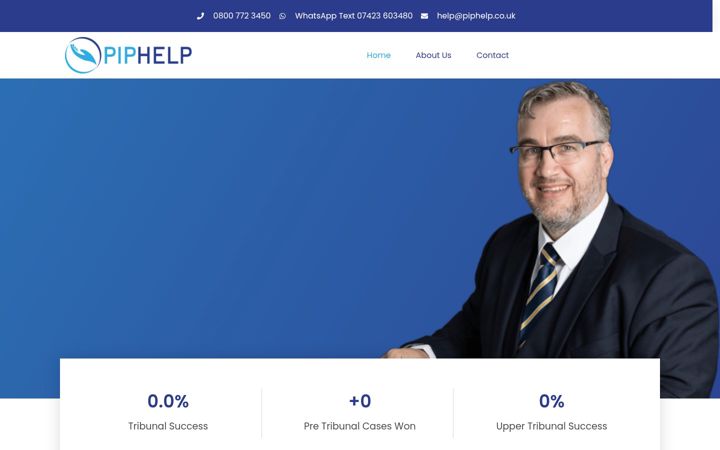 Screenshot of benefitsreps.co.uk