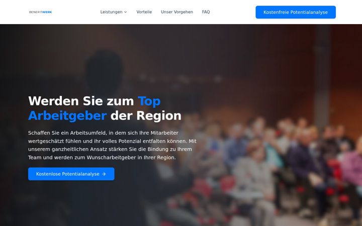 Ekraanipilt saidist benefitwerk.de