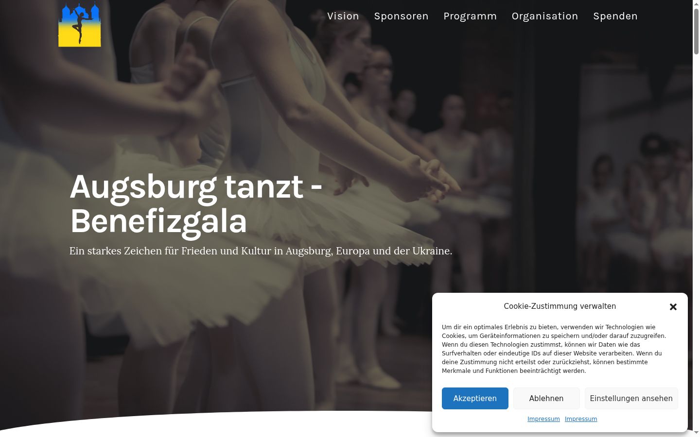 Zrzut ekranu banera zgody wyświetlanego przed jakąkolwiek interakcją