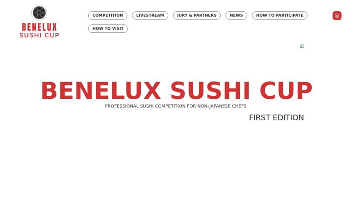 Screenshot of beneluxsushicup.com