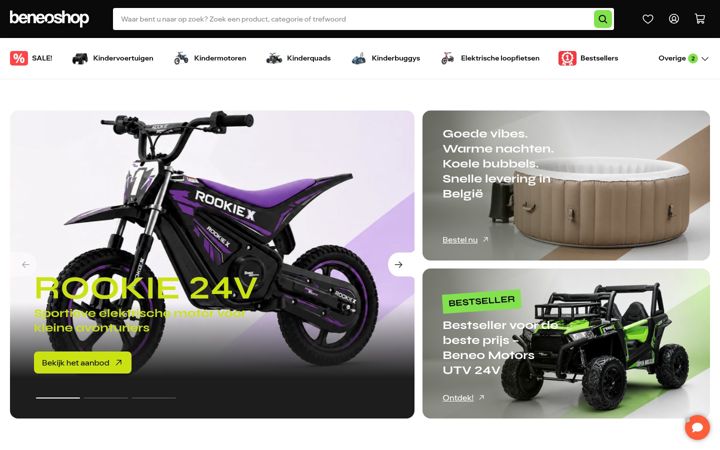 Screenshot of beneoshop.be