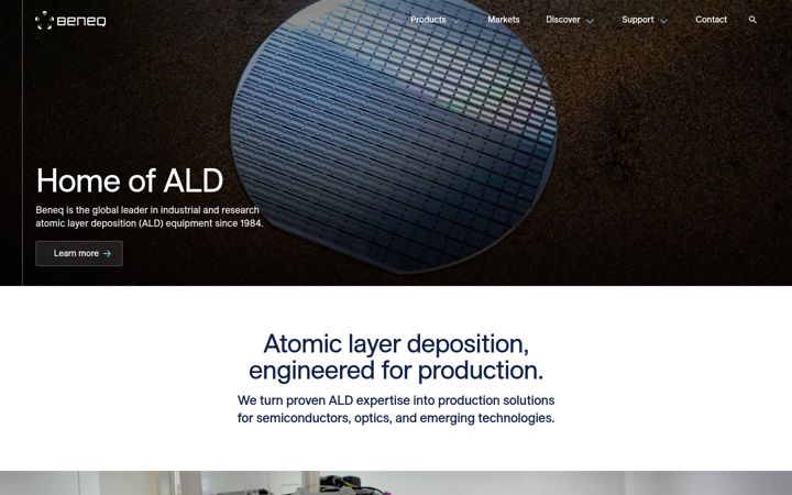 Screenshot of beneq.com