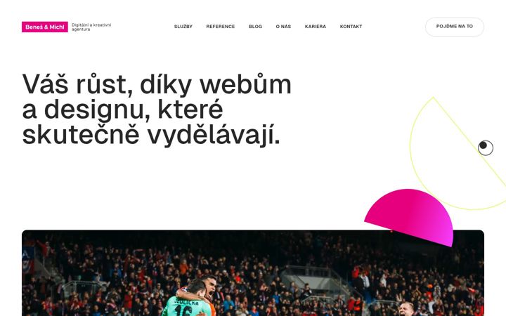 Screenshot of benes-michl.cz