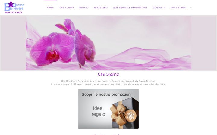 Screenshot of benesserearoma.it