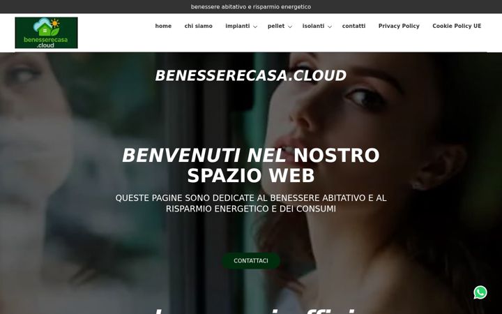 Screenshot of benesserecasa.cloud