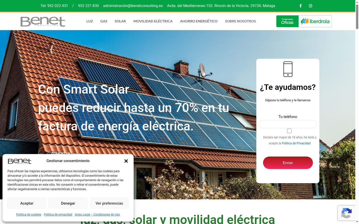 Sutikimo reklamjuostės, rodytos prieš bet kokią sąveiką, ekrano kopija