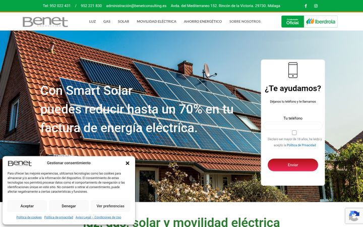 Screenshot of benetconsulting.es