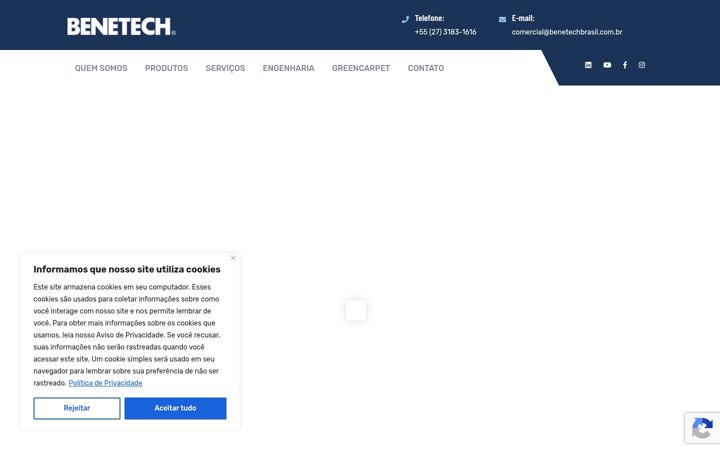 Screenshot of benetechbrasil.com.br
