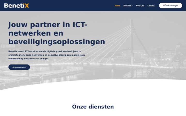 Screenshot of benetix.be