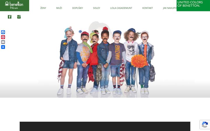 Screenshot of benettonpribram.cz