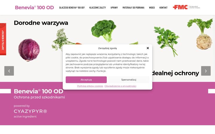 Screenshot of benevia.pl