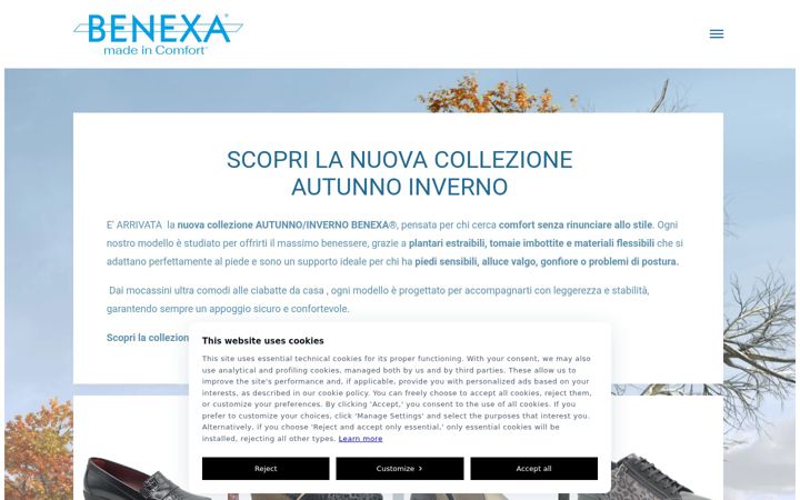 Screenshot of benexa.it