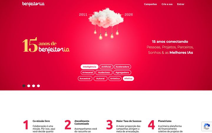 Screenshot von benfeitoria.com